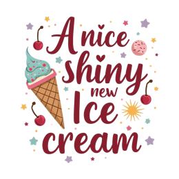 shiny SVG PNG design with bold lettering