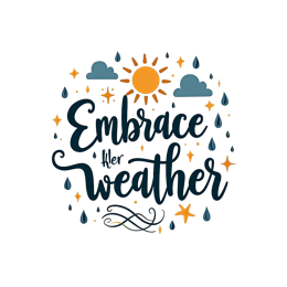 chill weather embrace SVG PNG design with an uplifting message
