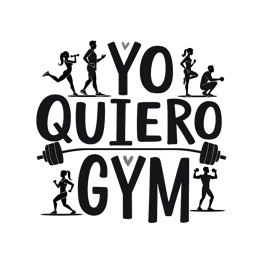 yo quiero gym SVG PNG design with bold lettering
