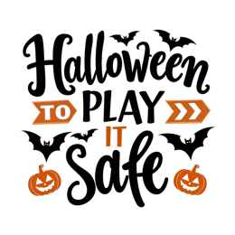 bats pumpkins SVG PNG design with bold lettering