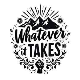motivational quote graphics SVG PNG design with bold lettering