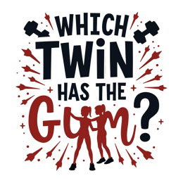 twins gun SVG PNG design with bold lettering