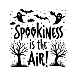 spookiness SVG PNG design with bold lettering
