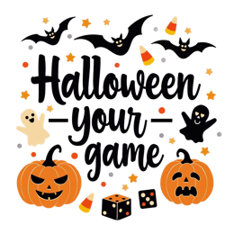 party halloween game SVG PNG design with bold lettering