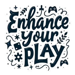 quotes enhance play SVG PNG design with bold lettering