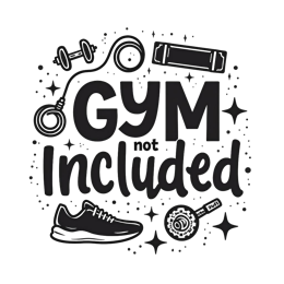gym inspiration motivation shirt SVG PNG design with bold lettering