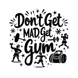 motivation gym shirt SVG PNG design with bold lettering