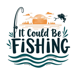 it could be fishing sunset shirt SVG PNG design with bold lettering