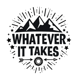 mountains motivation SVG PNG design with bold lettering
