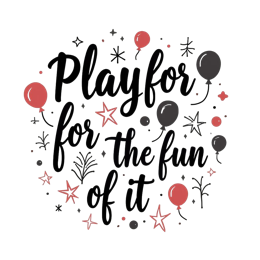 balloons fun stars SVG PNG design with bold lettering
