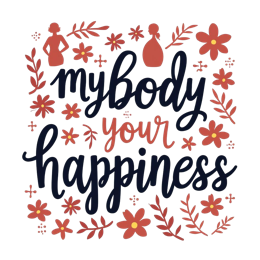 quote flowerdesign SVG PNG design with hand-drawn style, black and red floral elements, an uplifting message