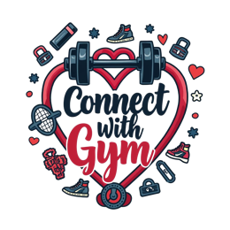 gym heart shirt SVG PNG design with bold lettering