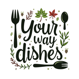 dishes SVG PNG design with hand-drawn style, bold lettering, red and green floral elements