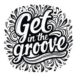 quotes groove SVG PNG design with hand-drawn style, bold lettering
