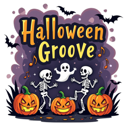 halloween grove SVG PNG design with bold lettering