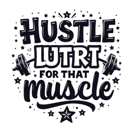 motivation quote strength SVG PNG design with bold lettering