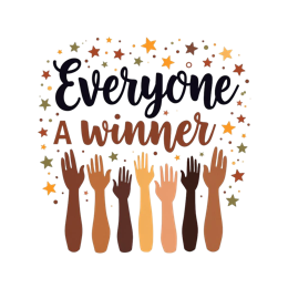 quotes winner SVG PNG design with bold lettering, an uplifting message
