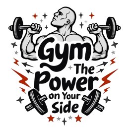 gym power training shirt SVG PNG design with bold lettering