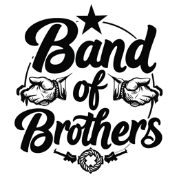 band brothers SVG PNG design with bold lettering