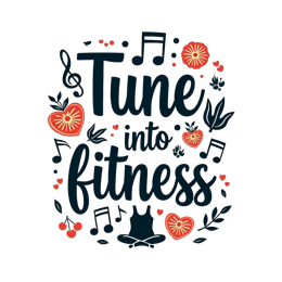 tune motivation floral SVG PNG design with bold lettering, black and white floral elements
