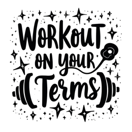workout terms SVG PNG design with bold lettering