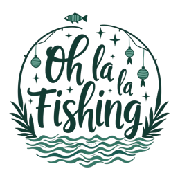 fishing quote SVG PNG design with bold lettering