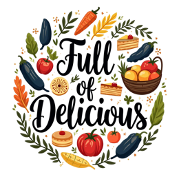 full of delicious decorations SVG PNG design with bold lettering