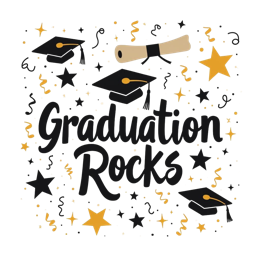 graduation celebration SVG PNG design with bold lettering