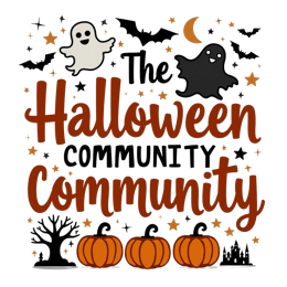 halloween pumpkins bats SVG PNG design with bold lettering