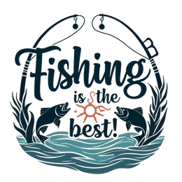 fishing sun SVG PNG design with bold lettering