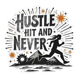 motivation running shirt SVG PNG design with bold lettering