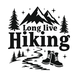nature boots mountains SVG PNG design with bold lettering