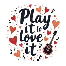 music love SVG PNG design with bold lettering