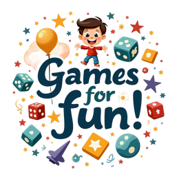 games fun balloons shirt SVG PNG design with bold lettering