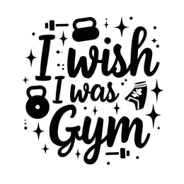 gym quote black SVG PNG design with bold lettering