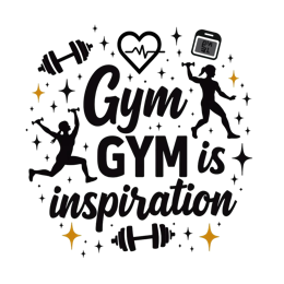 gym inspiration SVG PNG design with bold lettering