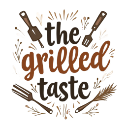 grilled taste SVG PNG design with hand-drawn style, white floral elements