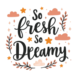 quotes dreamy SVG PNG design with bold lettering, an uplifting message