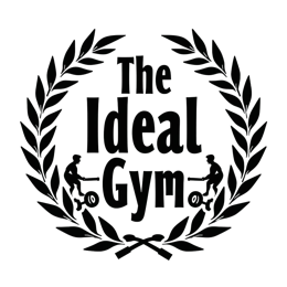 gym logo wreath SVG PNG design with bold lettering, black and white floral elements