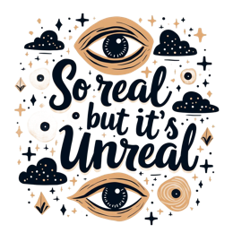 typography abstract SVG PNG design with bold lettering