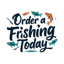 order fishing today SVG PNG design with bold lettering