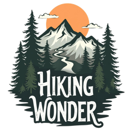hiking wonder SVG PNG design with bold lettering