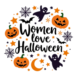 women pumpkins SVG PNG design with bold lettering