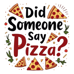pizza funny quotes SVG PNG design with bold lettering