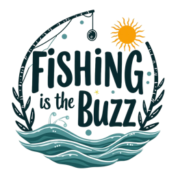 fishing buzz SVG PNG design with bold lettering