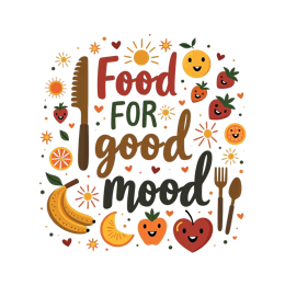 mood fruits SVG PNG design with bold lettering
