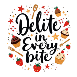 cupcakes strawberries SVG PNG design with bold lettering