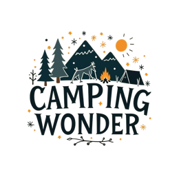 camping wonder SVG PNG design with bold lettering