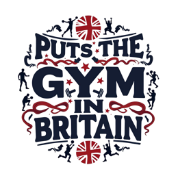 gym britain SVG PNG design with bold lettering