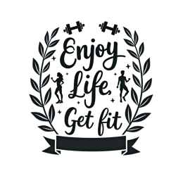 quotes lifestyle wreath SVG PNG design with black and white floral elements